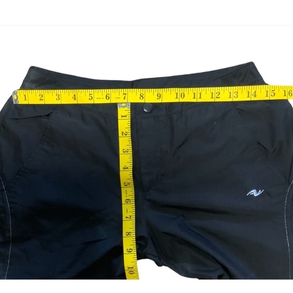 Athletic Works Wind Breaker Pants Lined Size Small Petite 4/6 Black - Picture 5 of 9